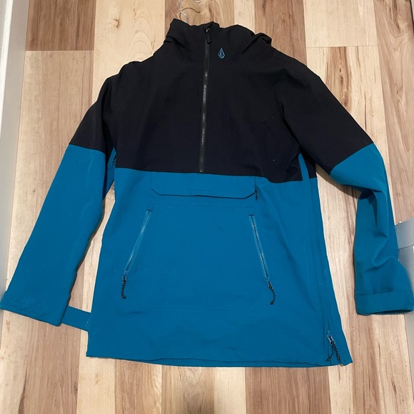 Volcom Jackets & Blazers - Volcom Teal and Black Jacket